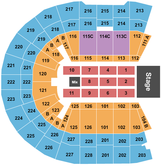 Coliseo De Puerto Rico Camilo Seating Chart